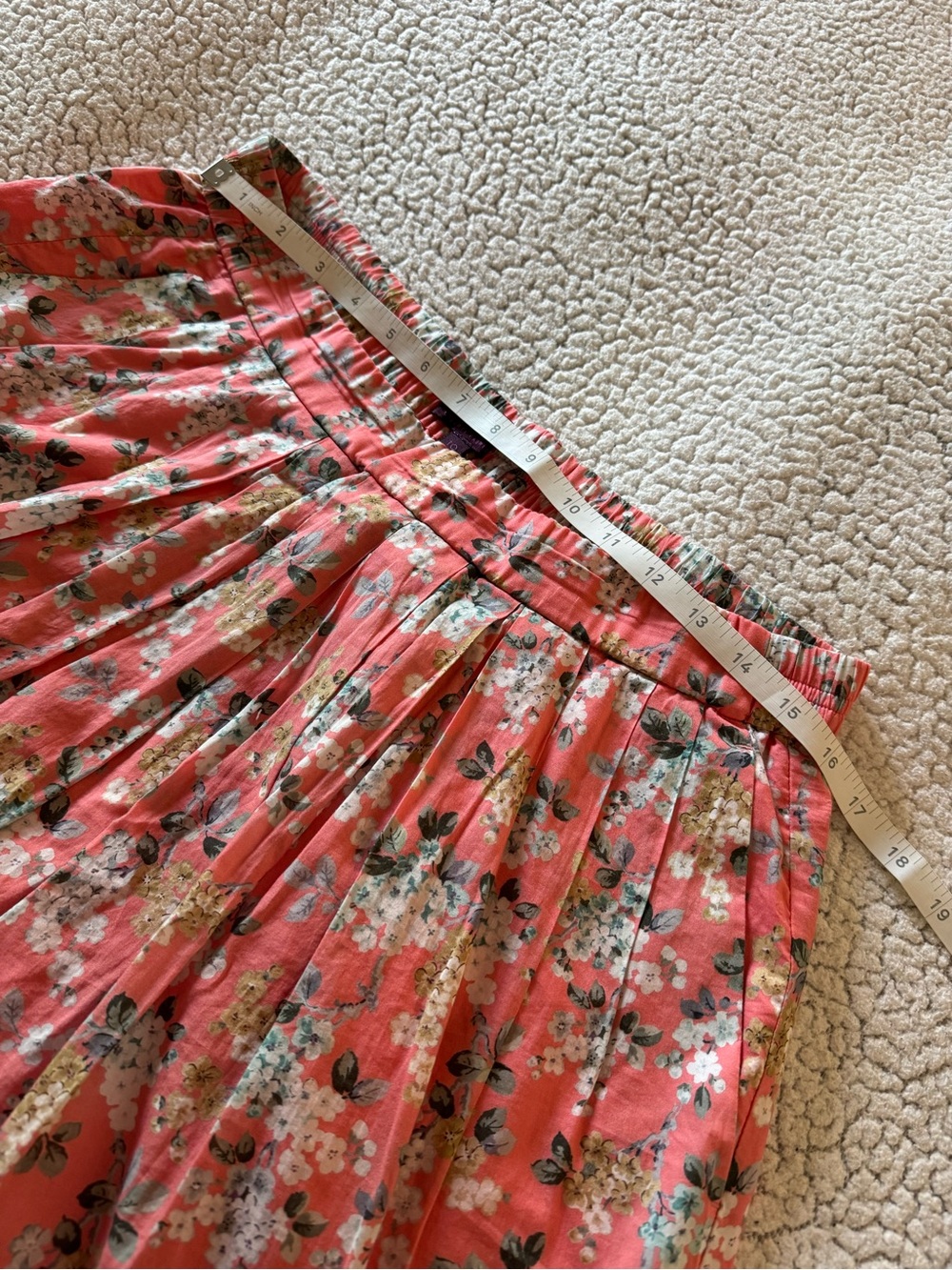 J.Crew Midi Skirt in Liberty Josephine Floral Size 10 - Picture 6 of 9